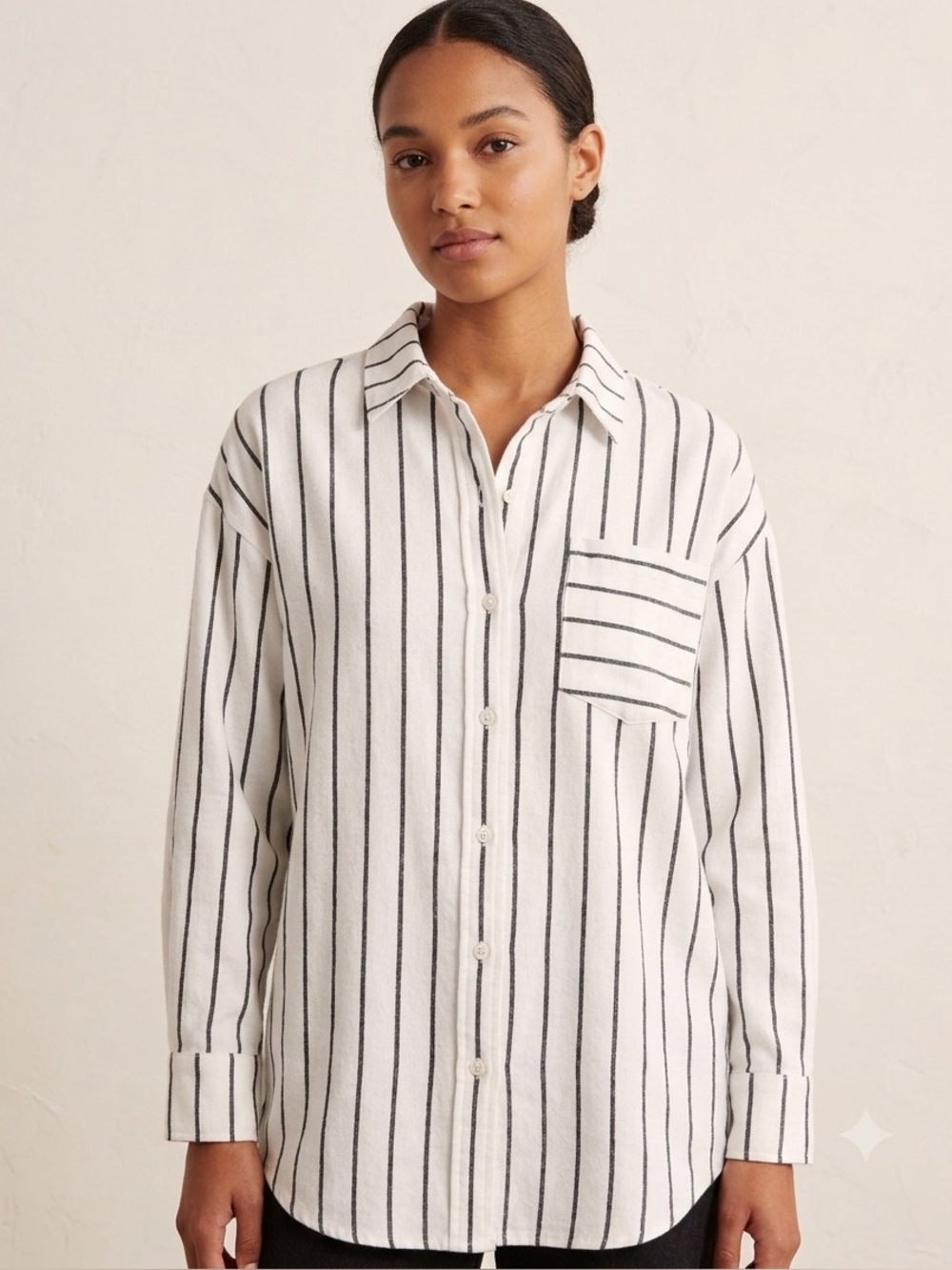 Woman’s Striped Flannel